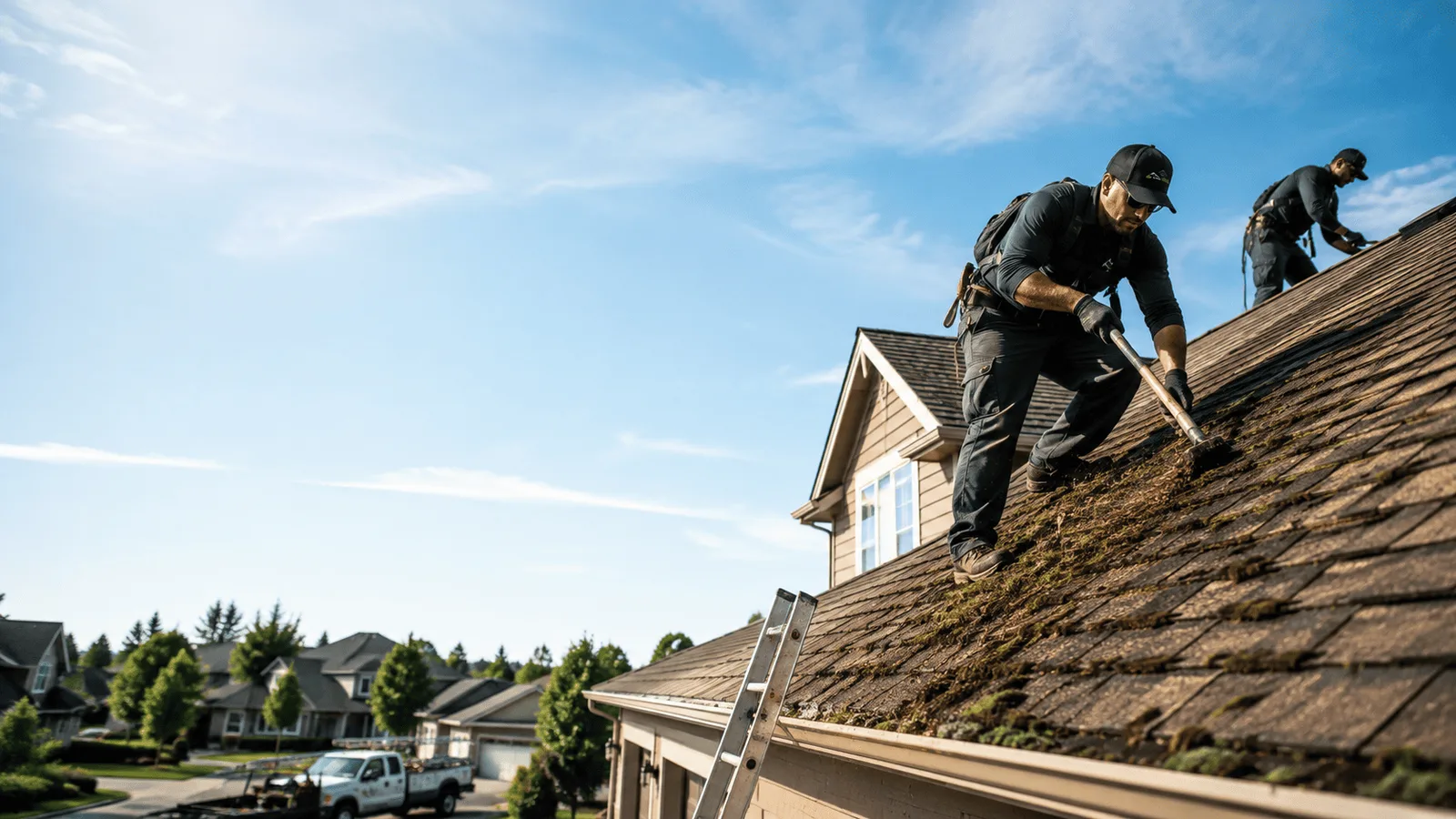 Roof Moss Removal in Galveston, TX near me